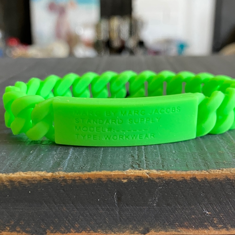 Marc by Marc Jacobs Neon Green Bracelet